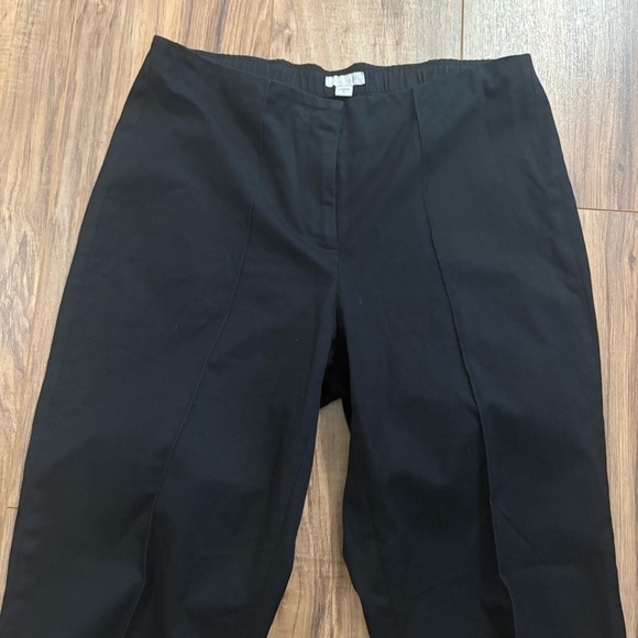 J Jill Women’s Pants Black Size 6 Elastic Waist Mid Rise Soft Comfortable‎ - Picture 2 of 8